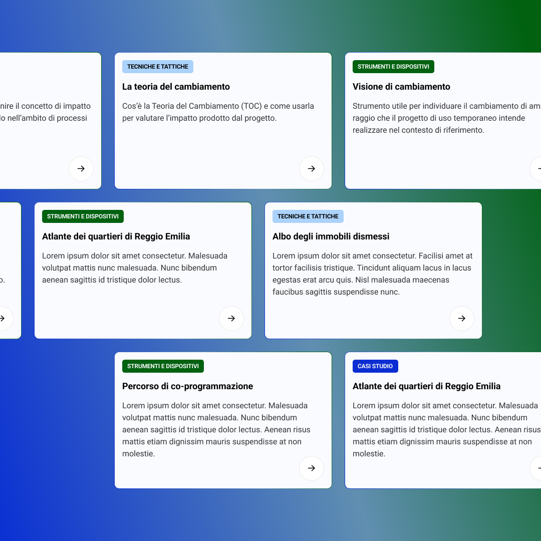 schermate del website di Worldrise